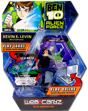 Ben 10 Alien Force Web Cardz