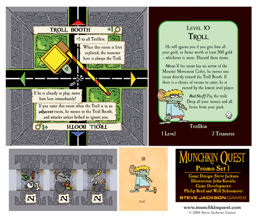 Munchkin Quest Promo Set 1