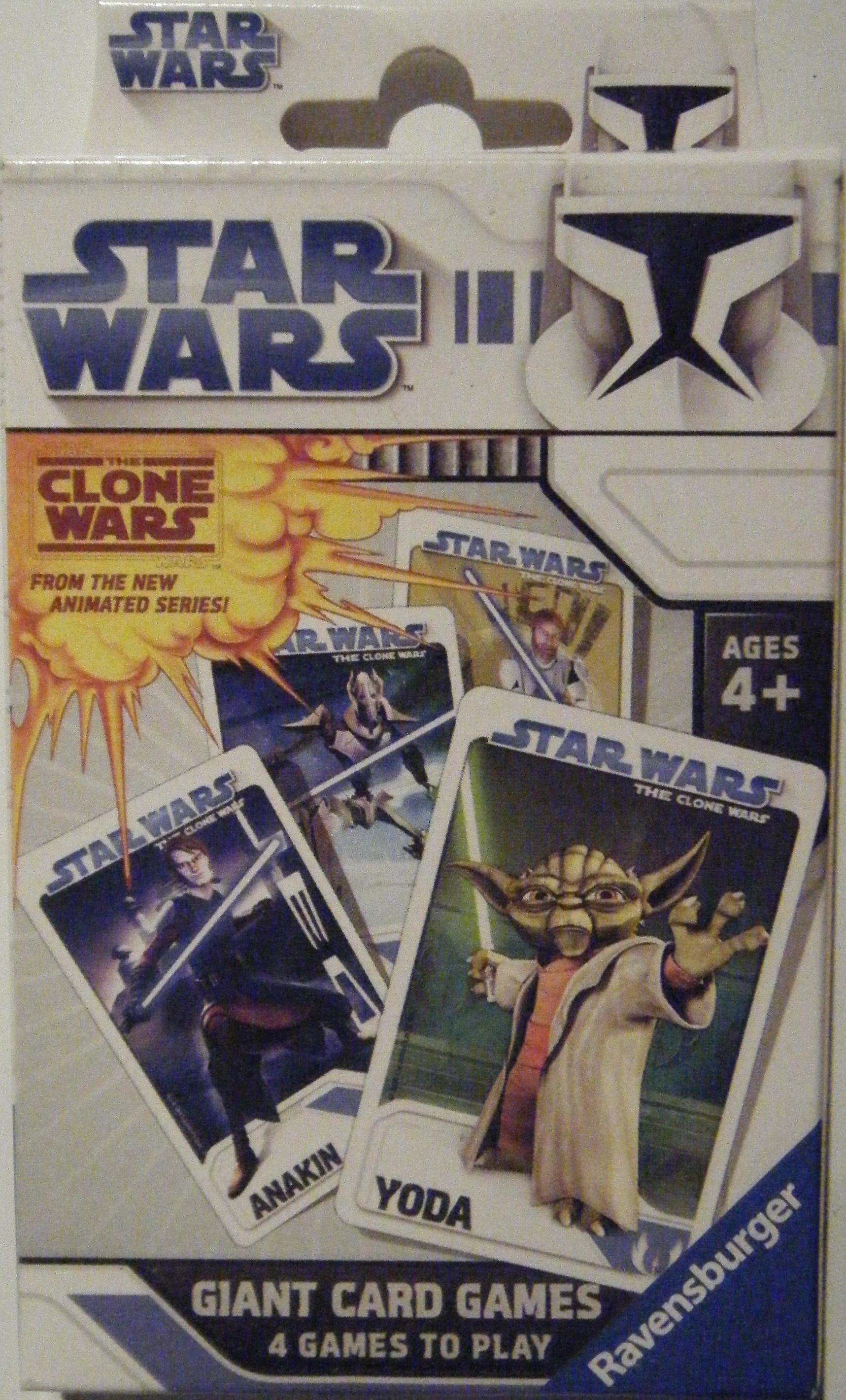 Star Wars Clone Wars - Giant Card Games