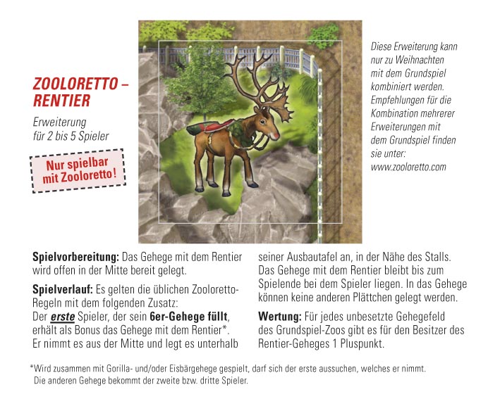 Zooloretto - The Reindeer
