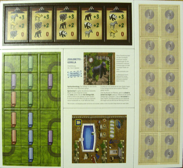 Zooloretto - Rio Grande Games Expansion Pack #2