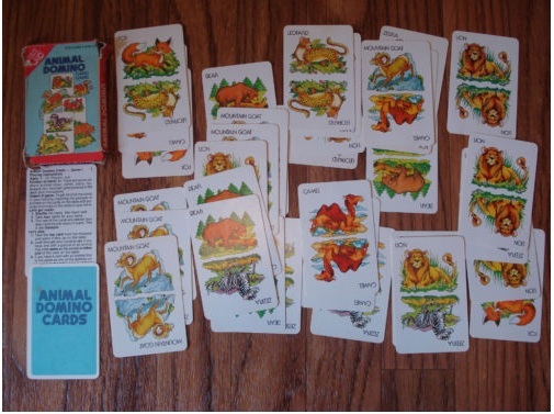 Animal Domino Card Game