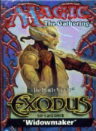 Exodus Widowmaker Precon Theme Deck