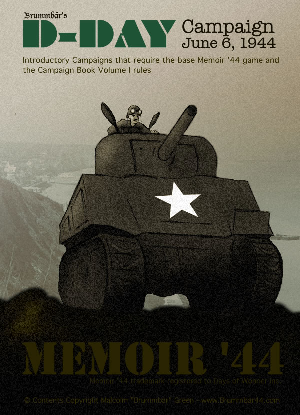 Memoir 44 Campaign Book: D-Day Supplemental