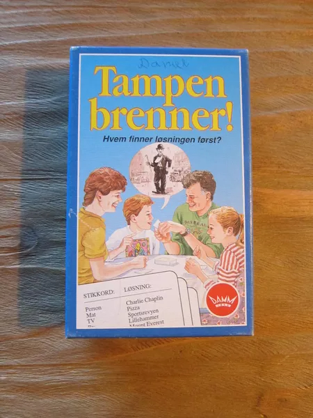 Tampen brenner!