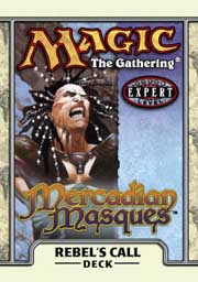 Mercadian Masques Rebels Call Precon Theme Deck