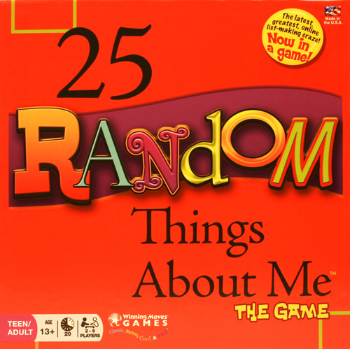 25 Random Things About Me