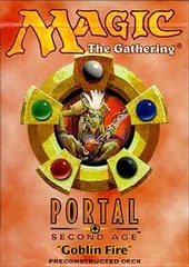 Portal Second Age Goblin Fire Precon Theme Deck