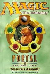 Portal Second Age Natures Assault Precon Theme Deck