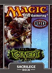 Torment Sacrilege Precon Theme Deck