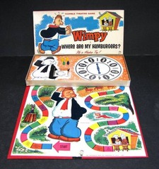 Wimpy - Where are my Hamburgers? Thimble Theater Game
