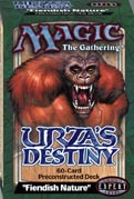 Urza's Destiny Fiendish Nature Precon Theme Deck