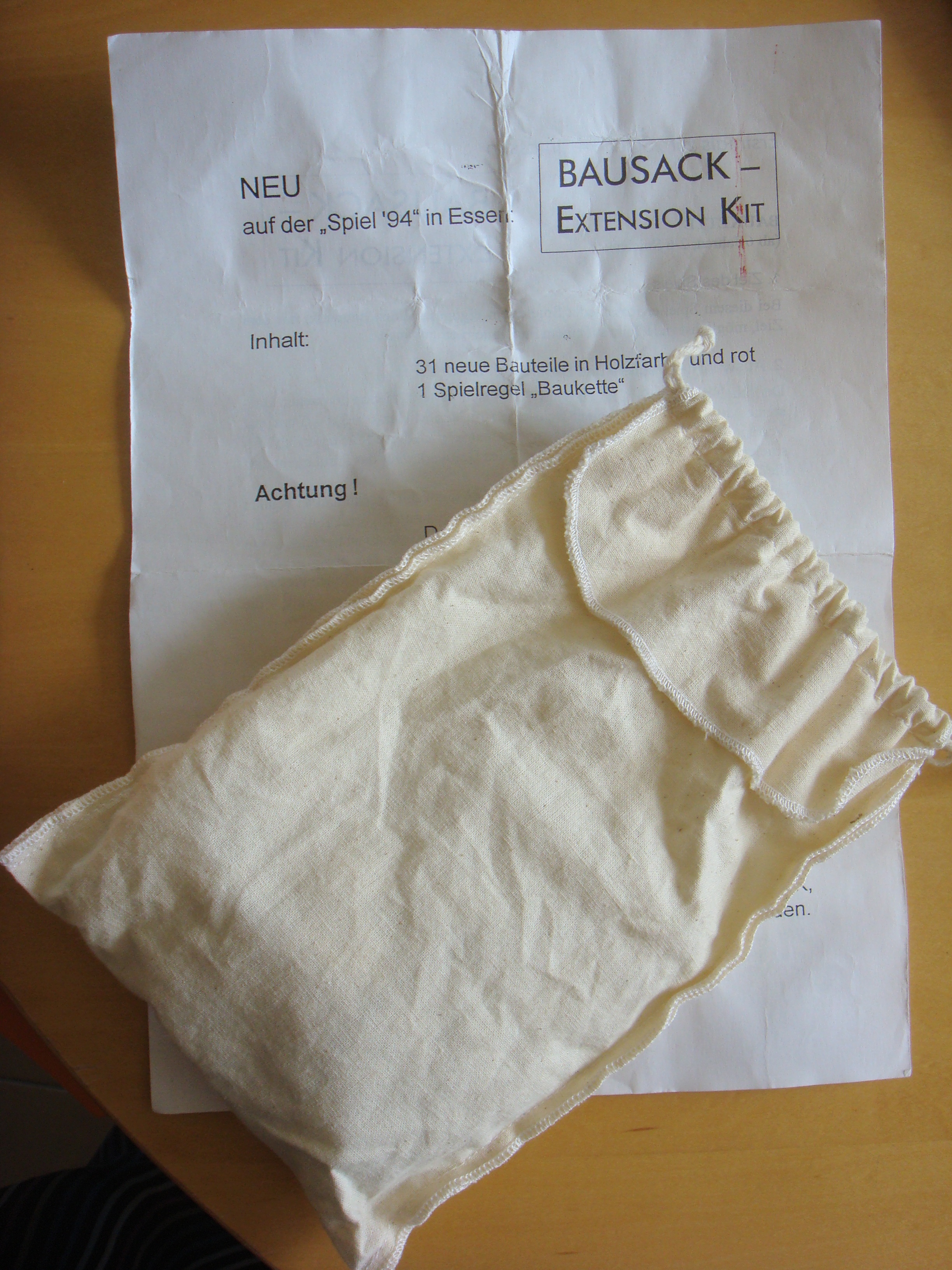 Bausack: Extension Kit