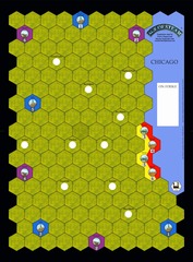 Age of Steam Expansion: Brazil / Chicago