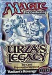 Urza's Legacy Radiant's Revenge Precon Theme Deck