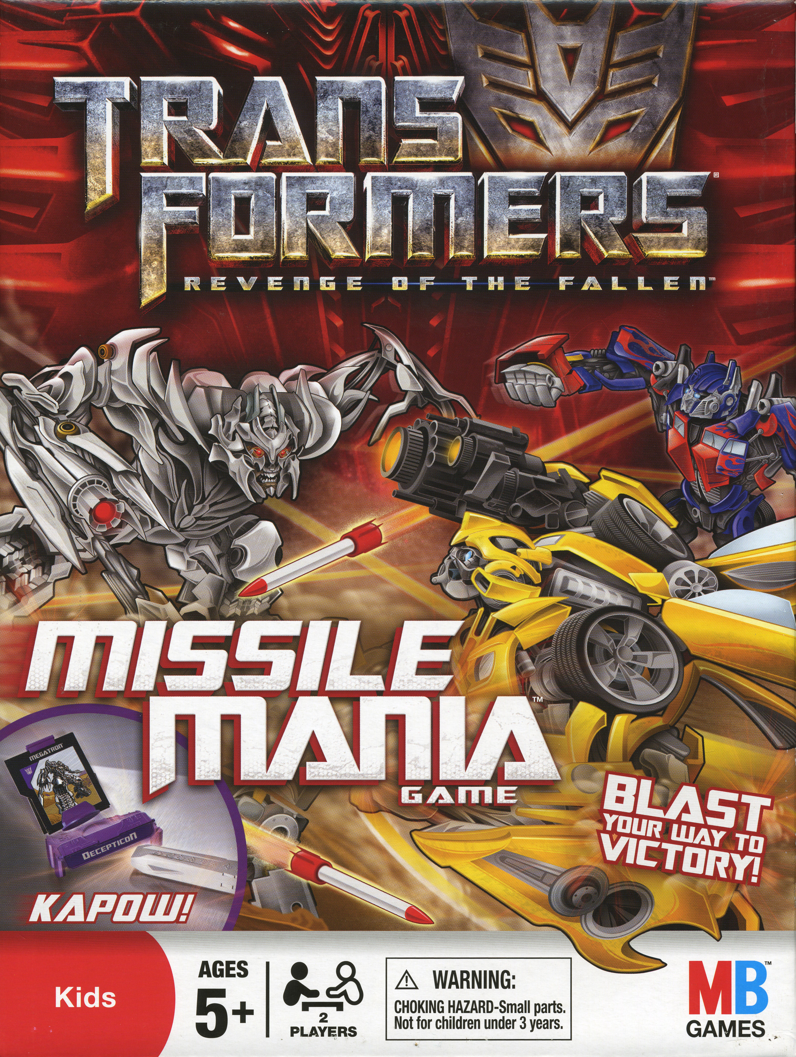 Transformers (Revenge of the Fallen) Missile Mania Transformers (Revenge of the Fallen) Missile Mania