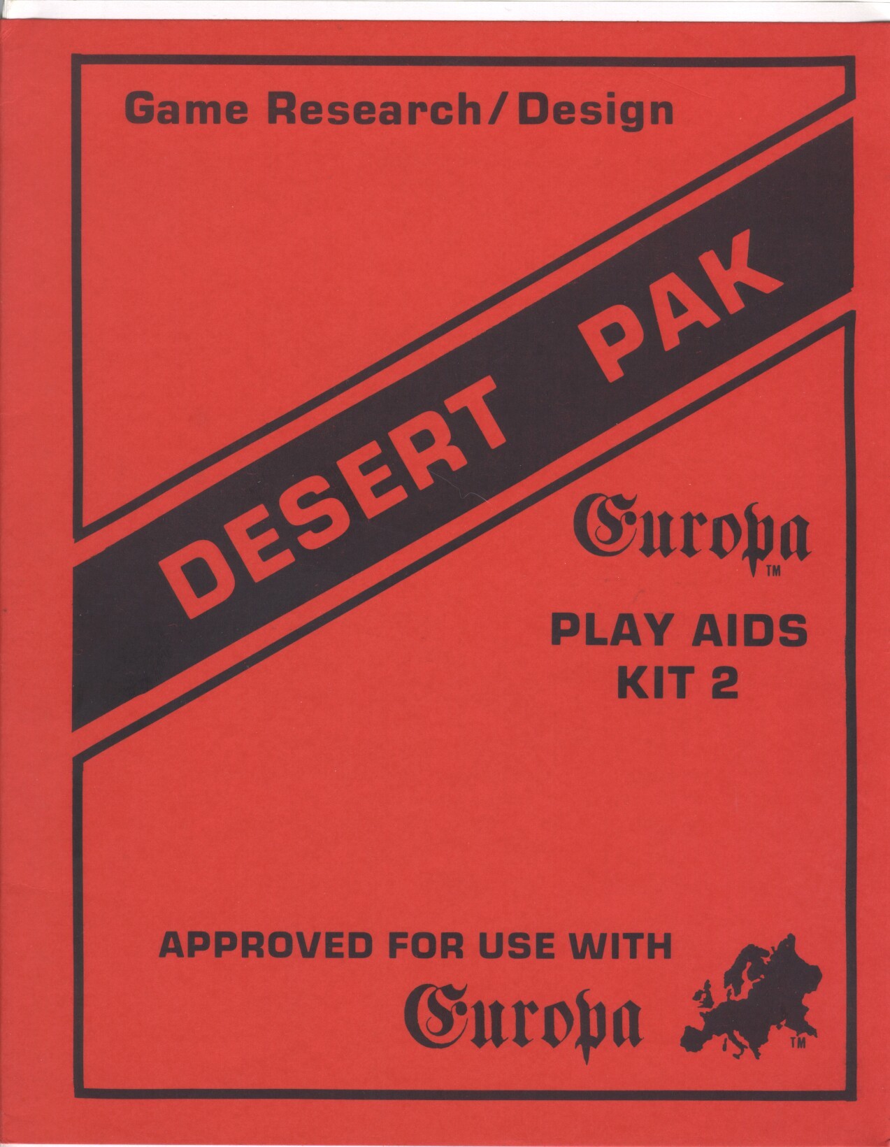Desert Pak:  Europa Play Aids Kit 2
