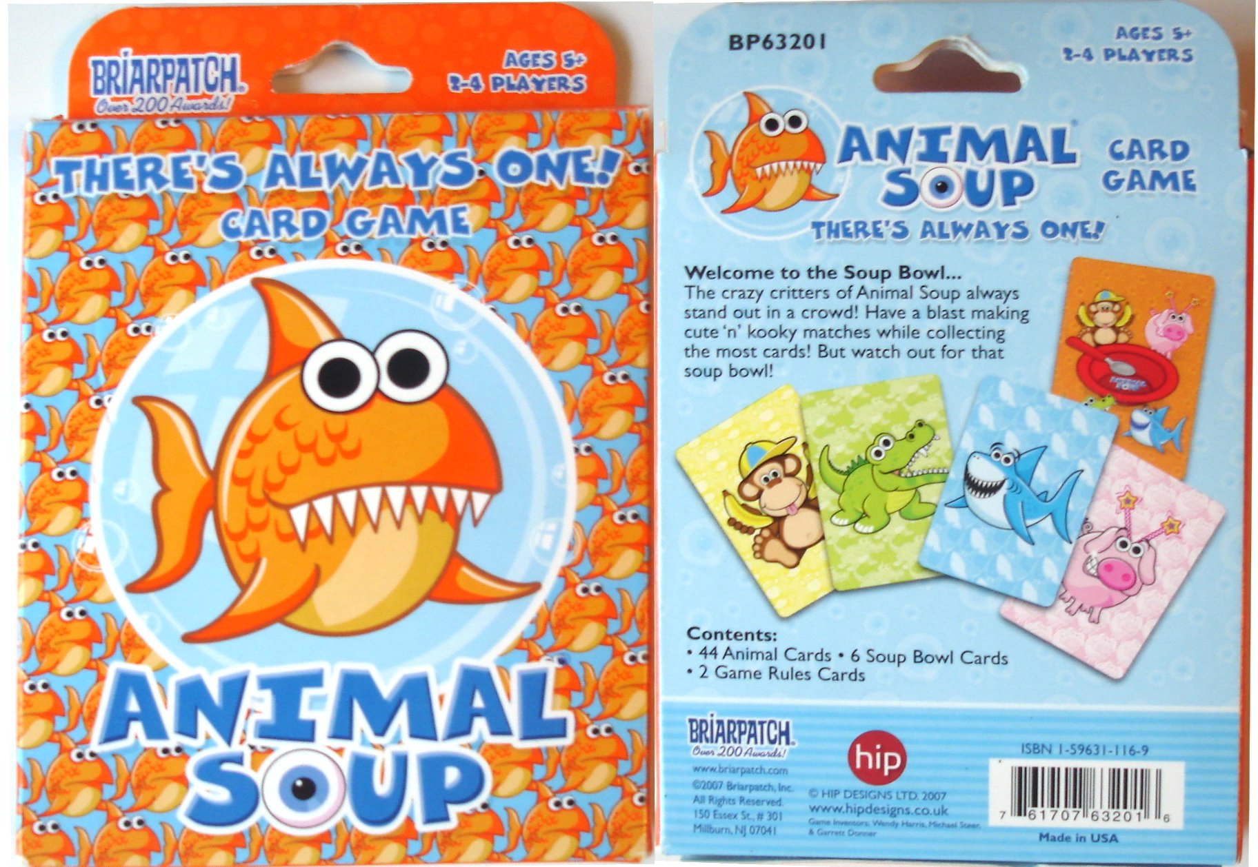 Animal Soup Theres Always One! Card Game