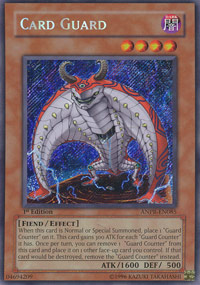 Card Guard - ANPR-EN085 - Secret Rare - 1st Edition