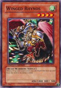 Winged Rhynos - GLD2-EN015 - Common - Limited Edition