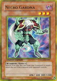 Necro Gardna - GLD2-EN027 - Gold Rare - Limited Edition
