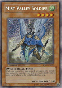 Mist Valley Soldier - HA01-EN006 - Secret Rare - Limited