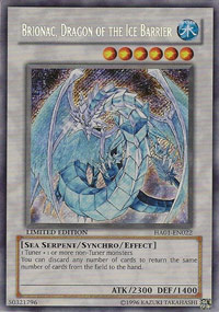 Brionac, Dragon of the Ice Barrier - HA01-EN022 - Secret Rare - Limited
