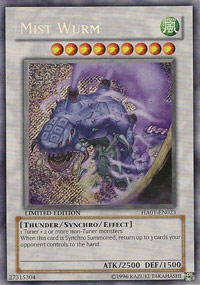 Mist Wurm - HA01-EN023 - Secret Rare - Limited Edition