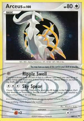 Arceus (AR5) - Holofoil