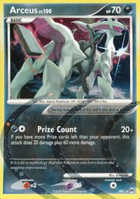 Arceus - AR1/9 - Holo Rare