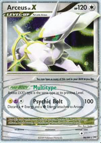 Arceus LV.X - 96/99 - Rare Holo LV.X