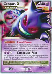 Gengar LV.X - 97/99 - Rare Holo LV.X