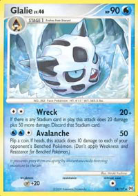 Glalie - 18/99 - Rare