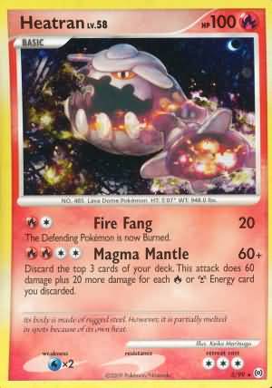 Heatran - 3/99 - Holo Rare