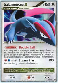 Salamence Lv.X - 98/99 - Rare Holo LV.X