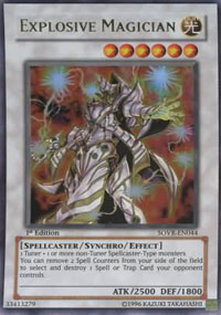 Explosive Magician - SOVR-EN044 - Ultra Rare - 1st Edition