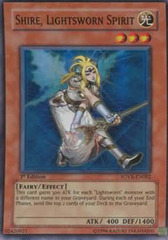 Shire, Lightsworn Spirit - SOVR-EN082 - Super Rare - 1st Edition