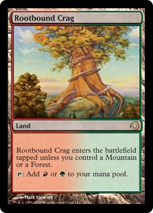 Rootbound Crag - Foil