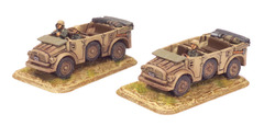 Horch Kfz 15 car (x2)
