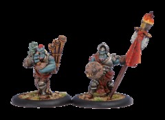 PIP71031 HRD Trolls Kriel Warrior Standard Bearer Piper Blister