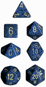 Speckled Barracuda 7 Dice Set - CHX25326