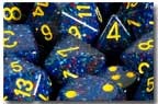 7-die Polyhedral Set - Speckled Twilight - CHX25366