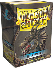 Dragon Shield Card Sleeves Box of 100 in Brown