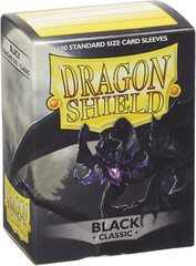 Dragon Shield Classic Standard-Size Sleeves - Black - 100ct