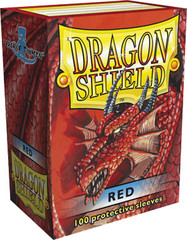 Dragon Shield Classic Standard-Size Sleeves - Red - 100ct