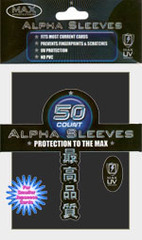 Alpha Black Standard Sleeves (Max Protection)