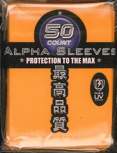 Max Protection Alpha Orange Large Sleeves