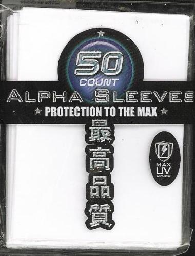 Max Protection Alpha White Large Sleeves