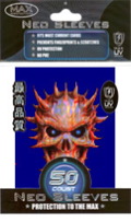 Max Protection Skull Blue Large Sleeves
