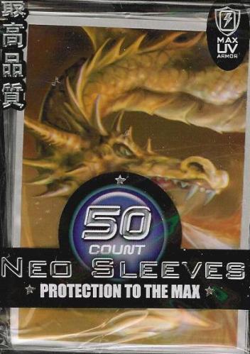 Max Protection Gold Dragon Emblem Large Sleeves